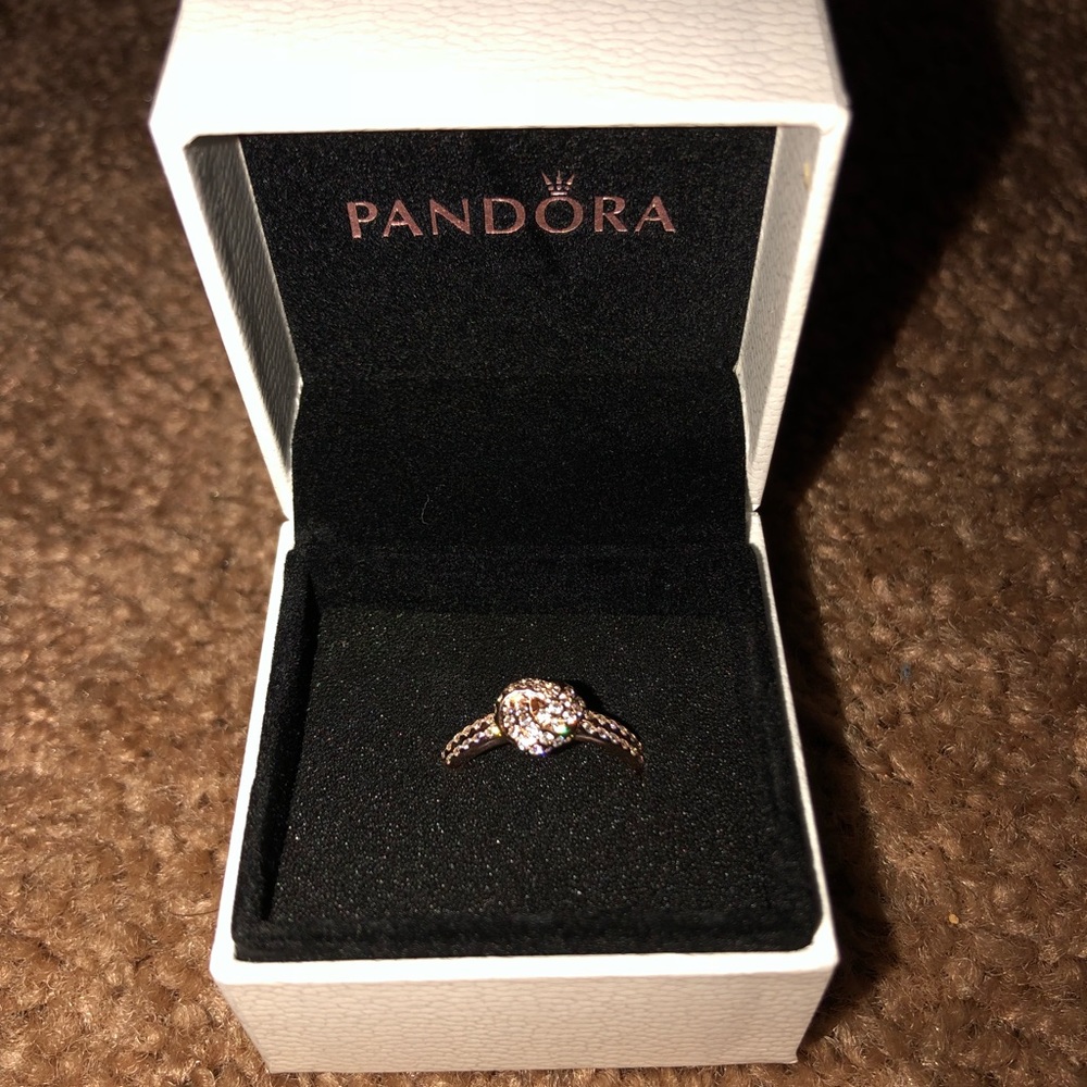 Pandora Rose Gold Knot Ring